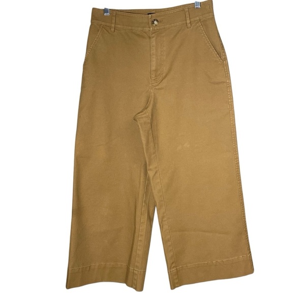 Madewell The Emmett Wide-Leg Crop Pant Size 28 - Picture 1 of 12
